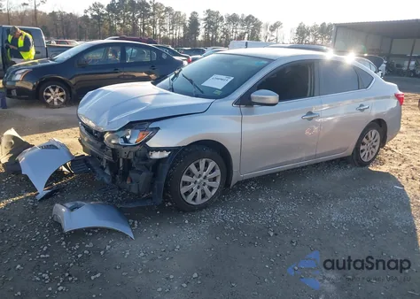 2017 Nissan Sentra Sv из США, поврежденный, VIN 3N1AB7AP1HL639413